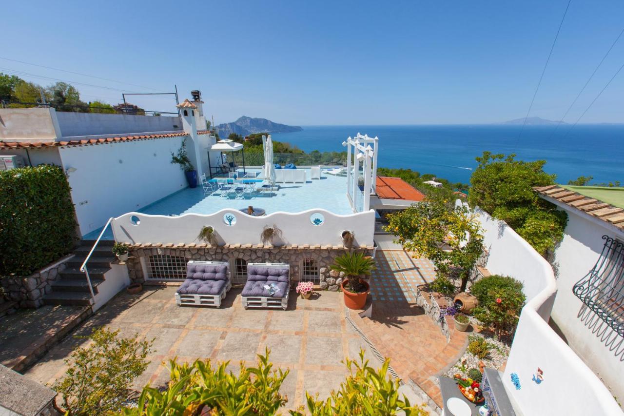 Villa Venus In Penisola Sorrentina Massa Lubrense Kültér fotó
