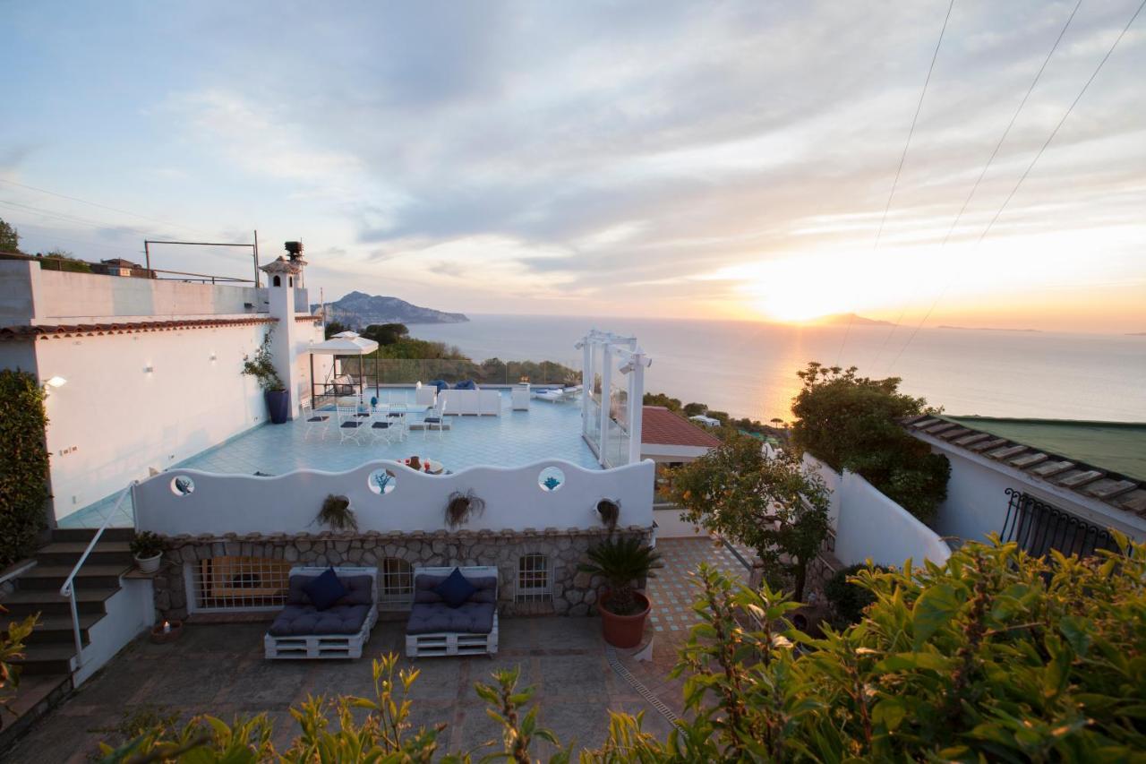 Villa Venus In Penisola Sorrentina Massa Lubrense Kültér fotó