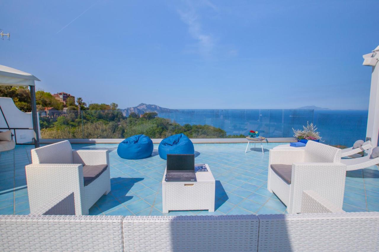 Villa Venus In Penisola Sorrentina Massa Lubrense Kültér fotó