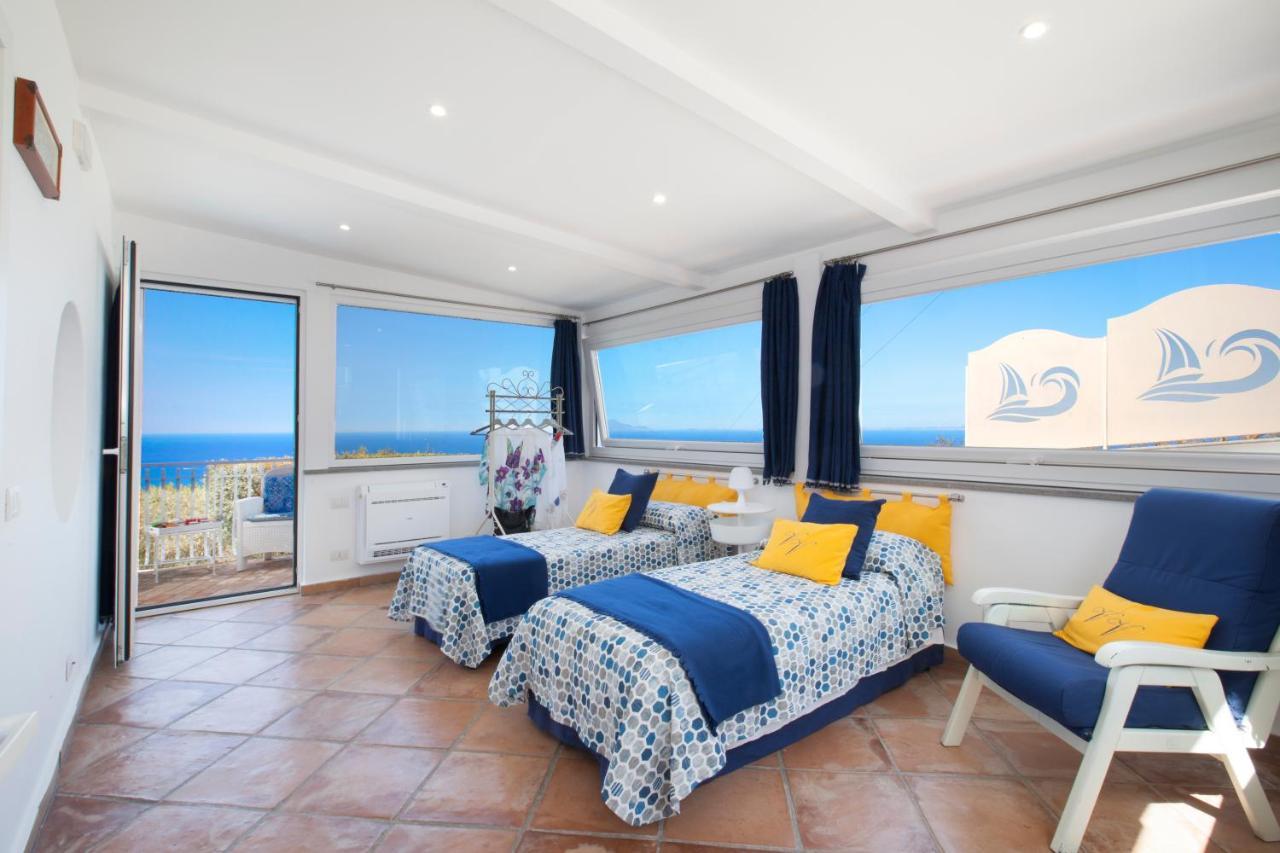 Villa Venus In Penisola Sorrentina Massa Lubrense Kültér fotó