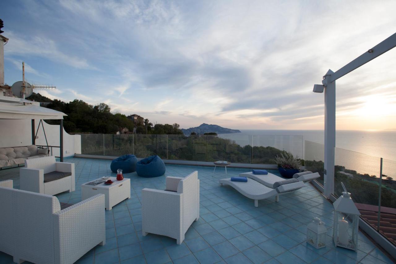 Villa Venus In Penisola Sorrentina Massa Lubrense Kültér fotó