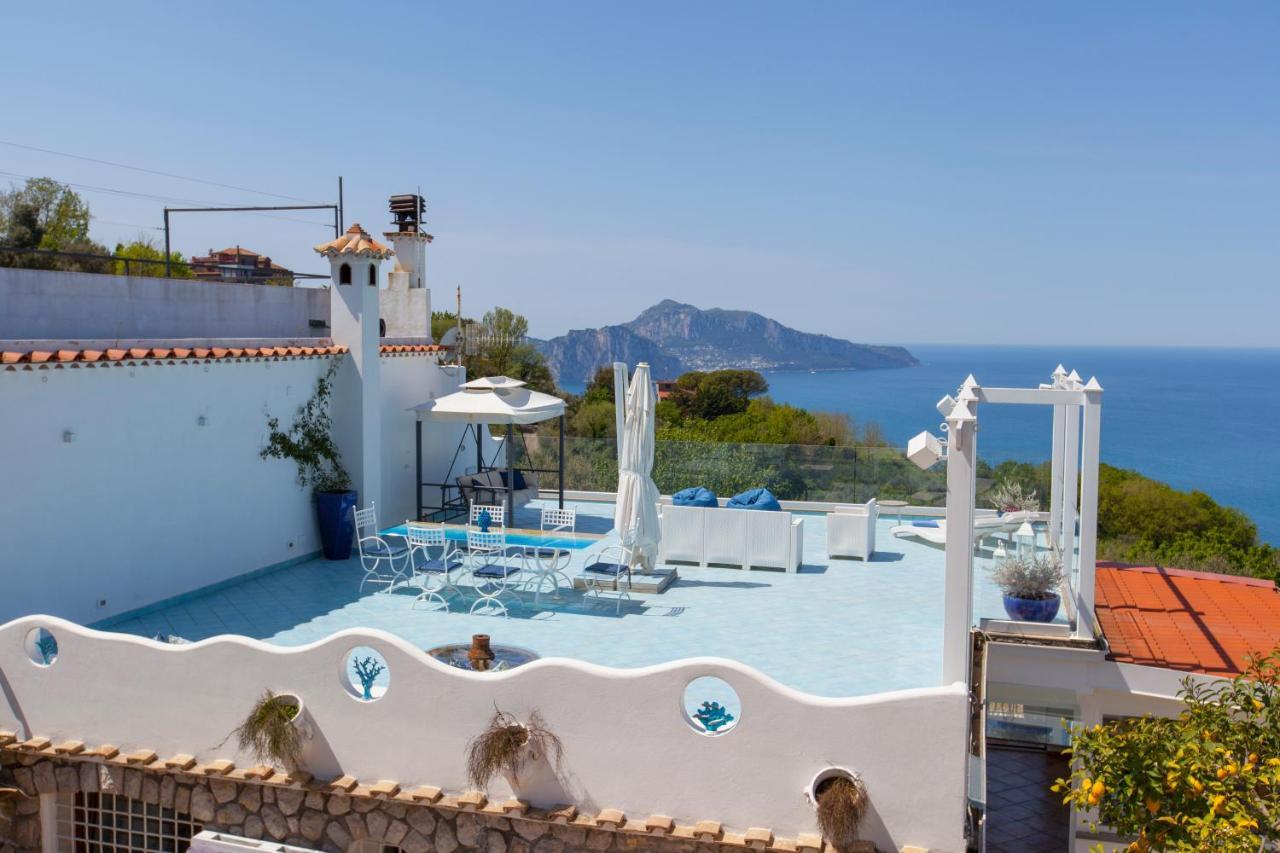 Villa Venus In Penisola Sorrentina Massa Lubrense Kültér fotó