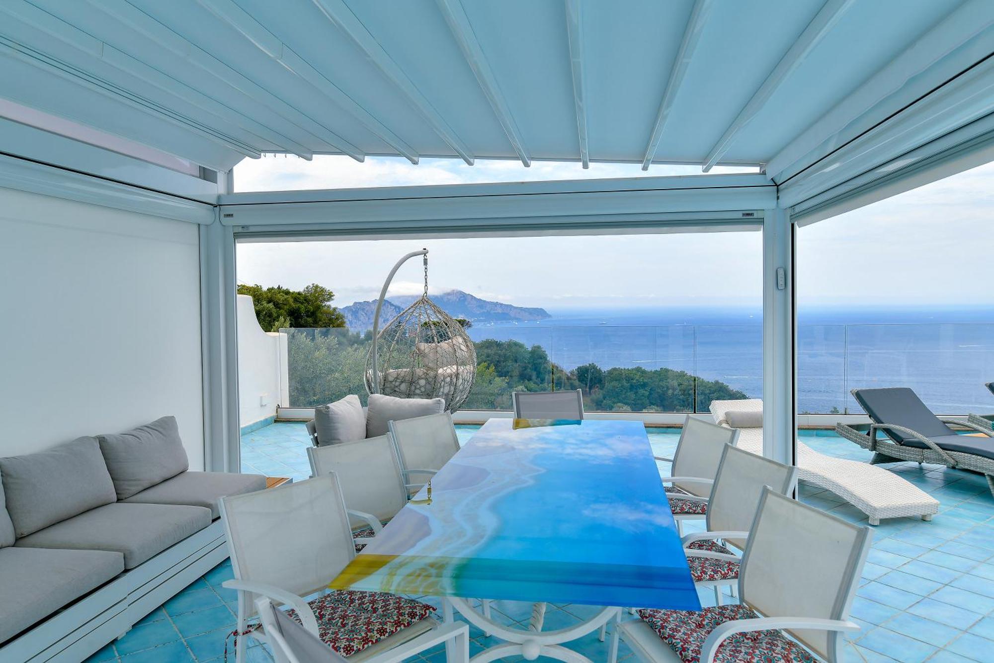 Villa Venus In Penisola Sorrentina Massa Lubrense Kültér fotó