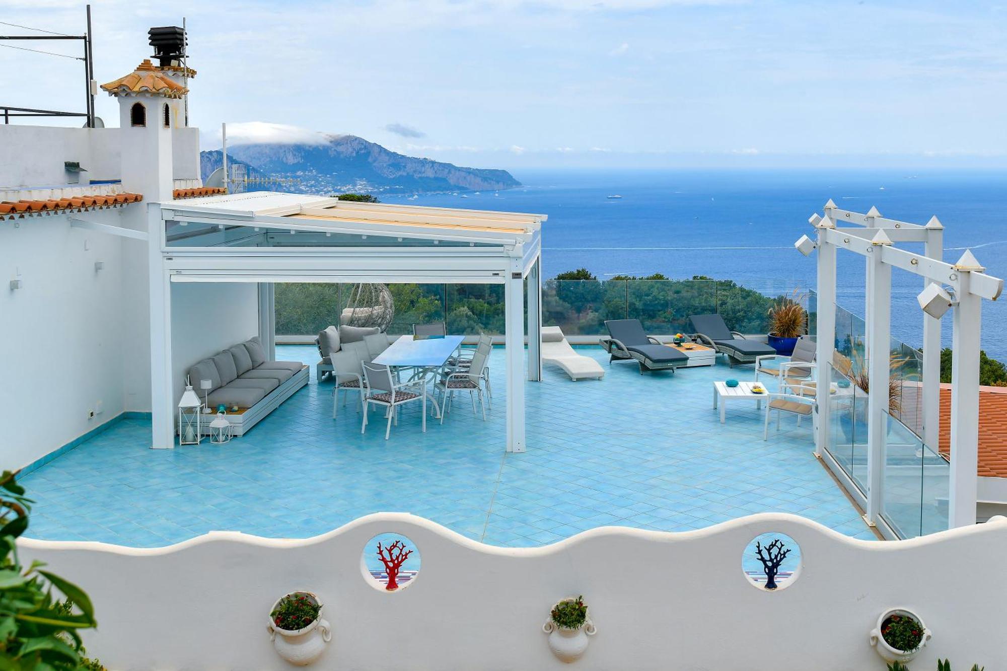 Villa Venus In Penisola Sorrentina Massa Lubrense Kültér fotó