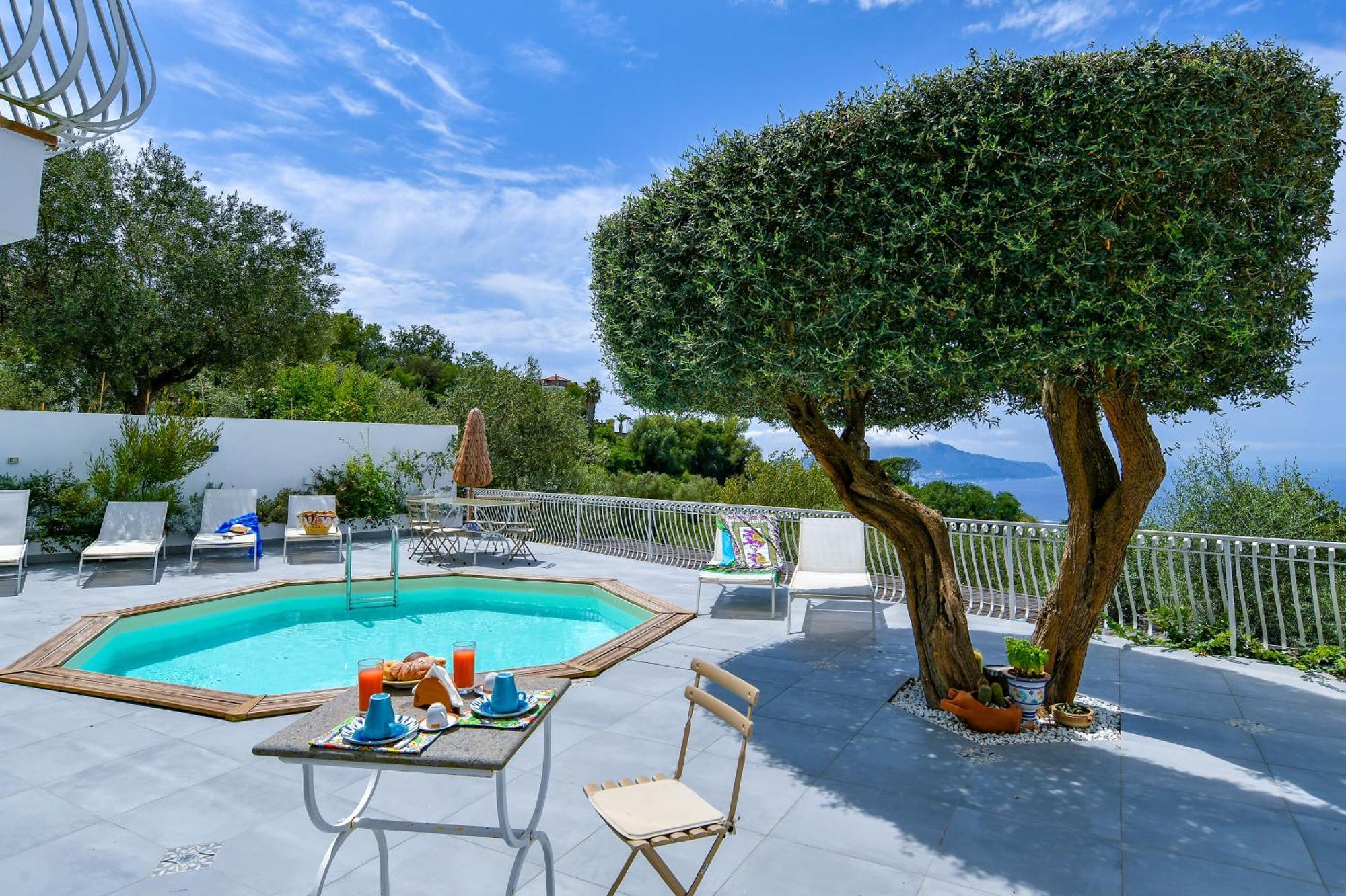 Villa Venus In Penisola Sorrentina Massa Lubrense Kültér fotó